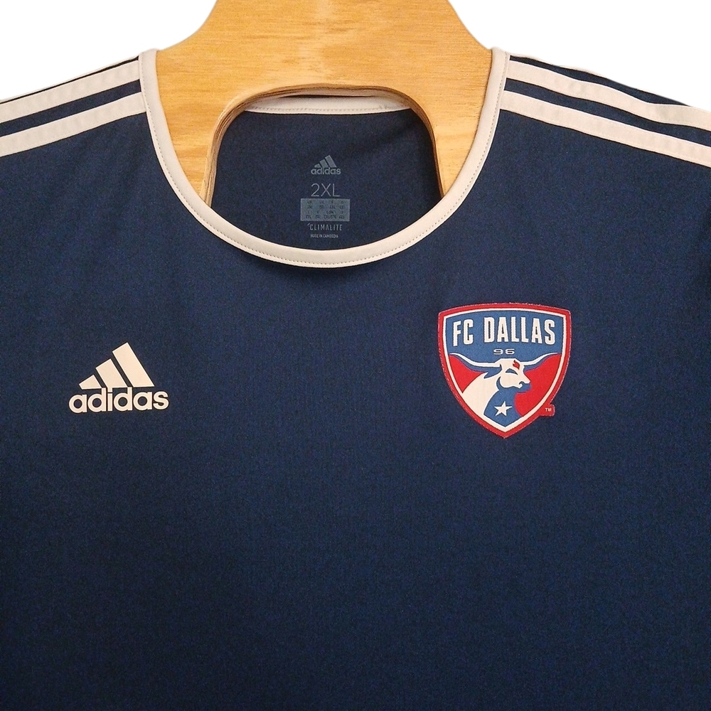 Adidas‎ Climalite 2XL 2022 Fc Dallas Soccer Jersey Mens